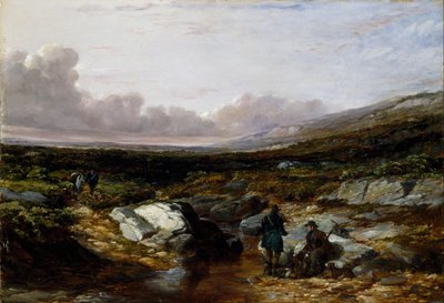 Deer Stalking in Scotland- Getting Ready by Arthur Fitzwilliam Tait